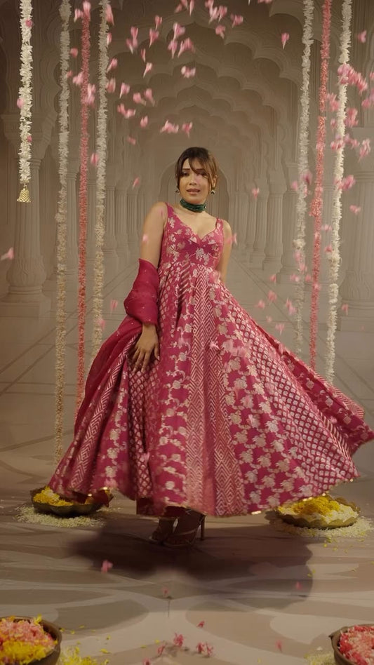 Riya Jain Anarkali set