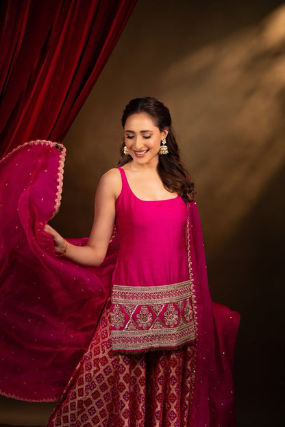 Pragya Jaiswal Sharara Set