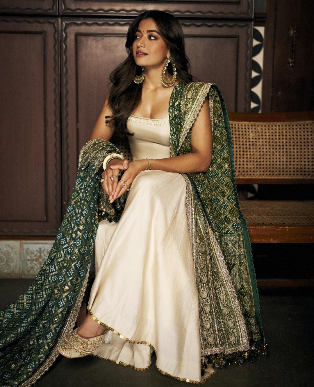 Rashmika Mandanna Sharara Set