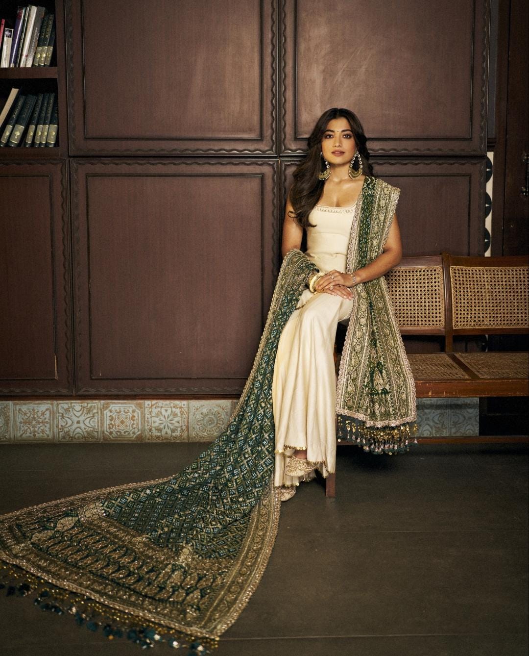 Rashmika Mandanna Sharara Set