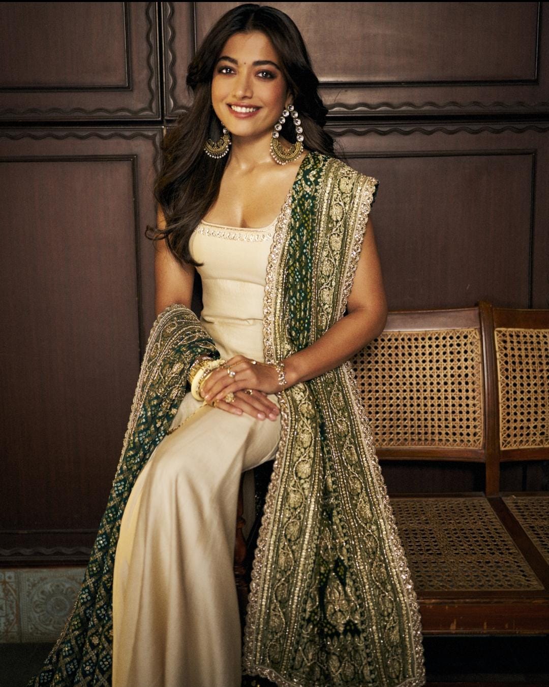 Rashmika Mandanna Sharara Set