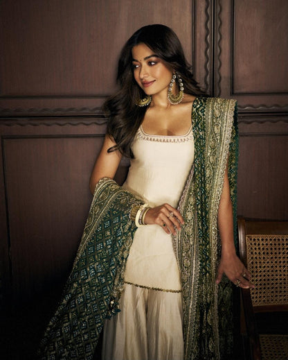 Rashmika Mandanna Sharara Set