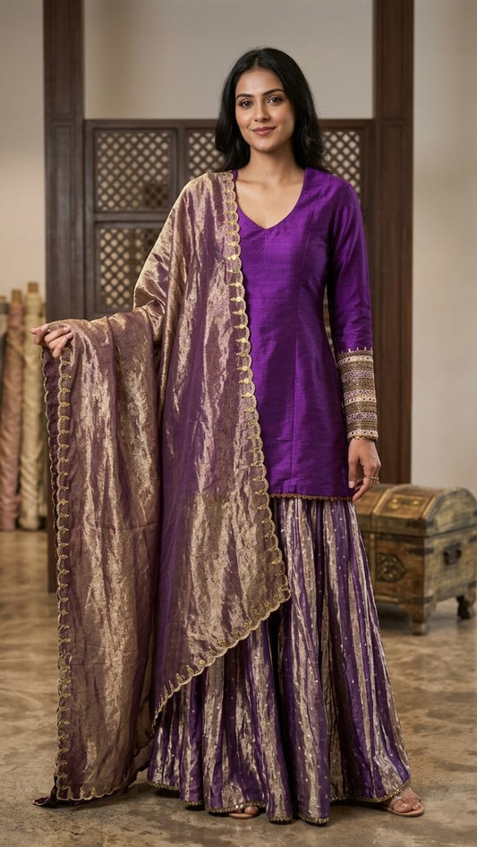 Nurvi sharara set - Anjanase