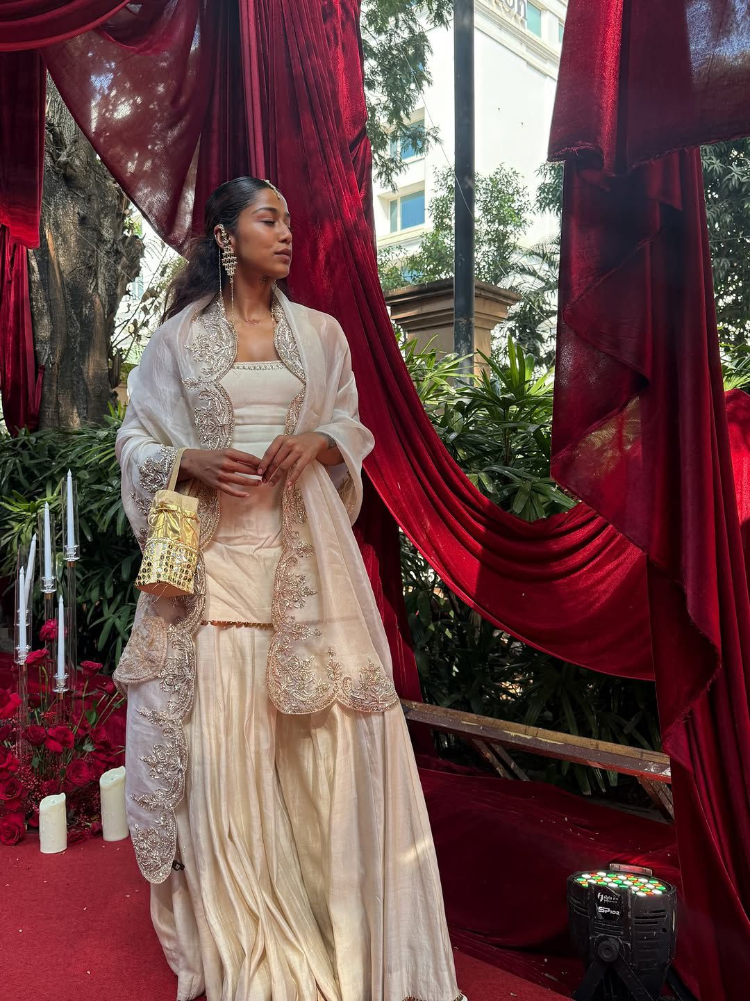 Santoshi Shetty - Vanjara Sharara Set