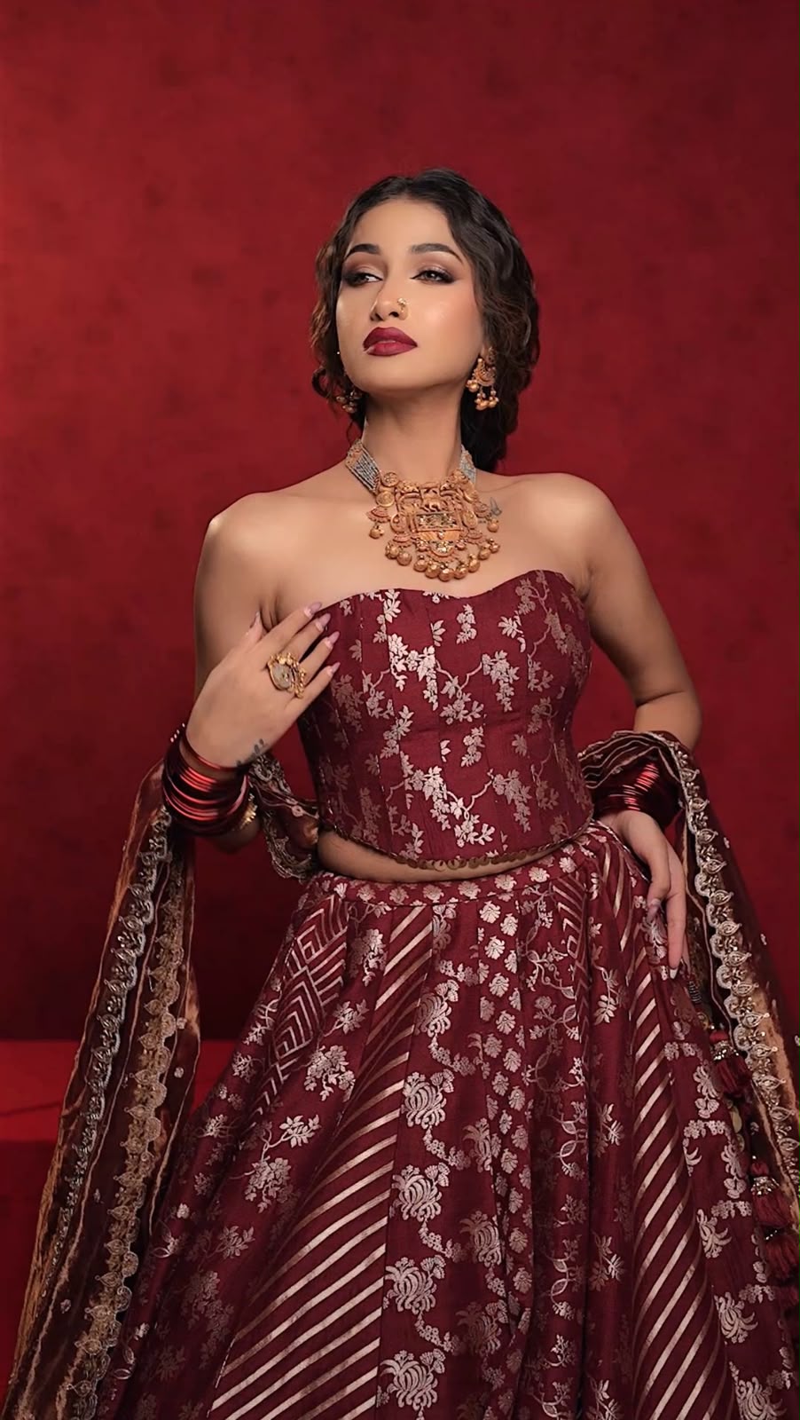 Hansika Lehenga Set