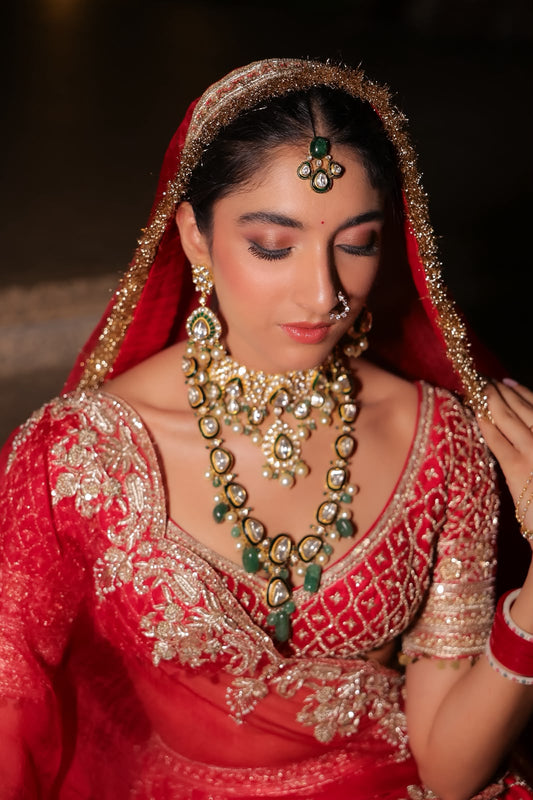 Iravati Lehenga Set - Anjanase
