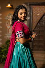 Pink Afgani Patch Blouse