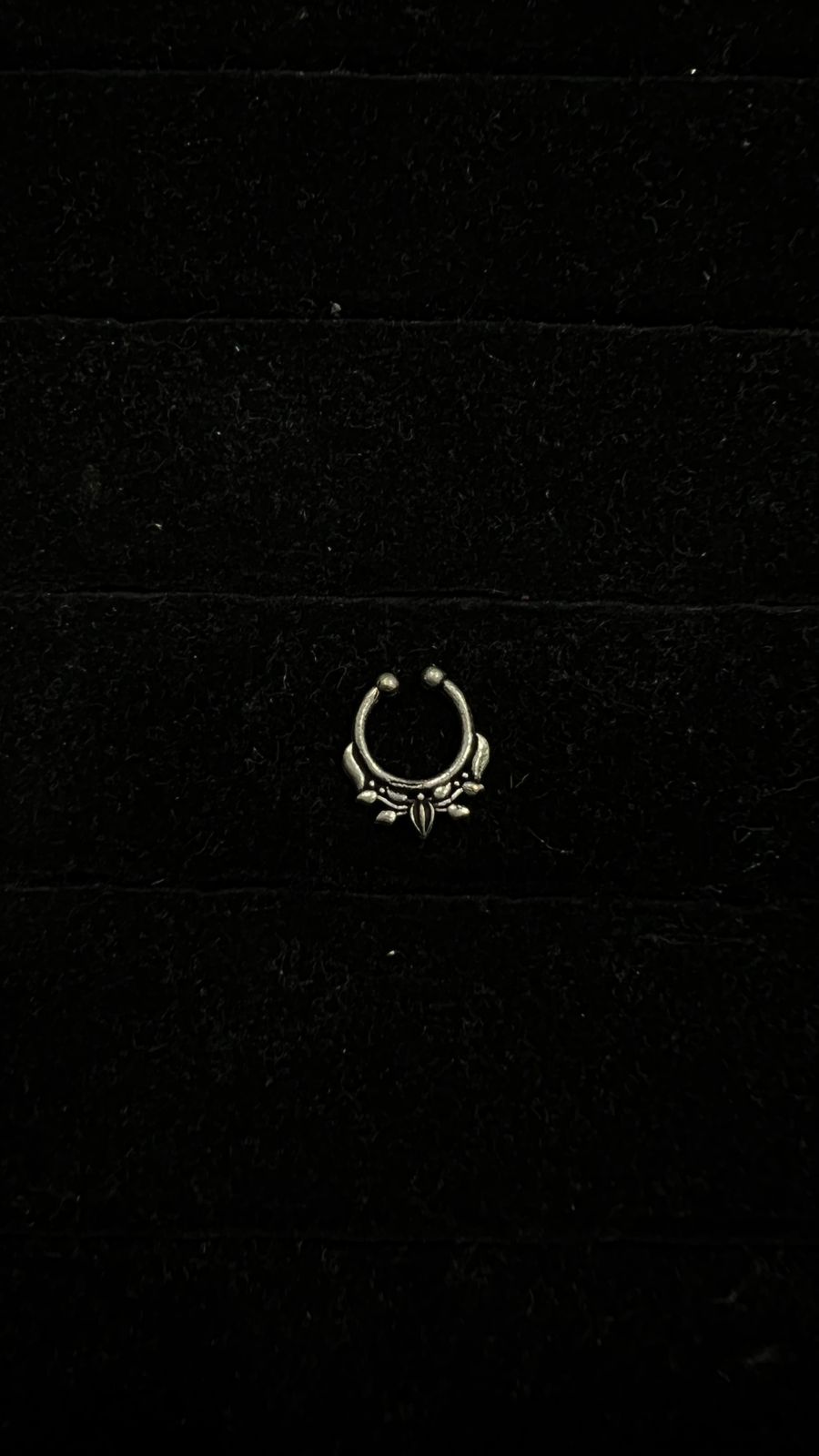 Oxidised Nose Pin