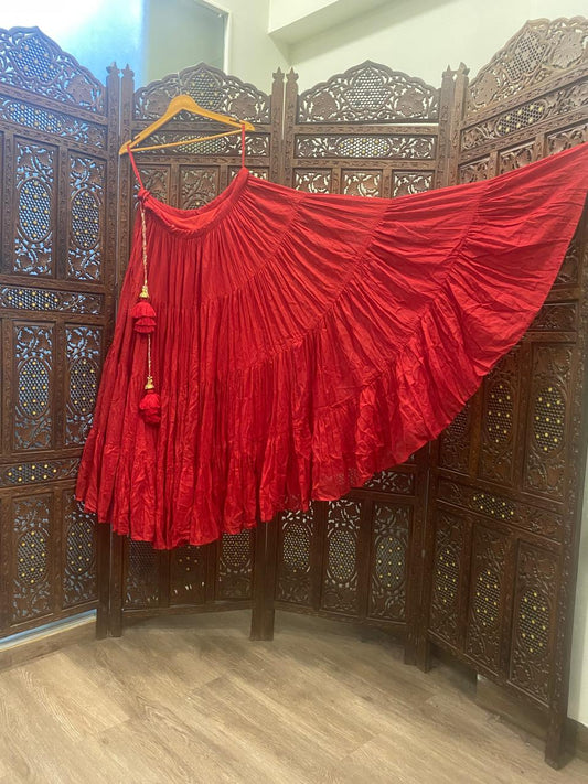 Mul red Skirt