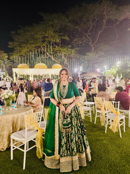 Ankita Bohra - Pashmina lehenga Set