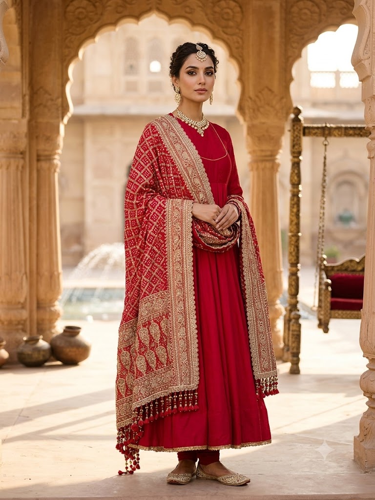 Reva Anarkali Set