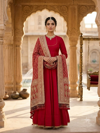 Reva Anarkali Set