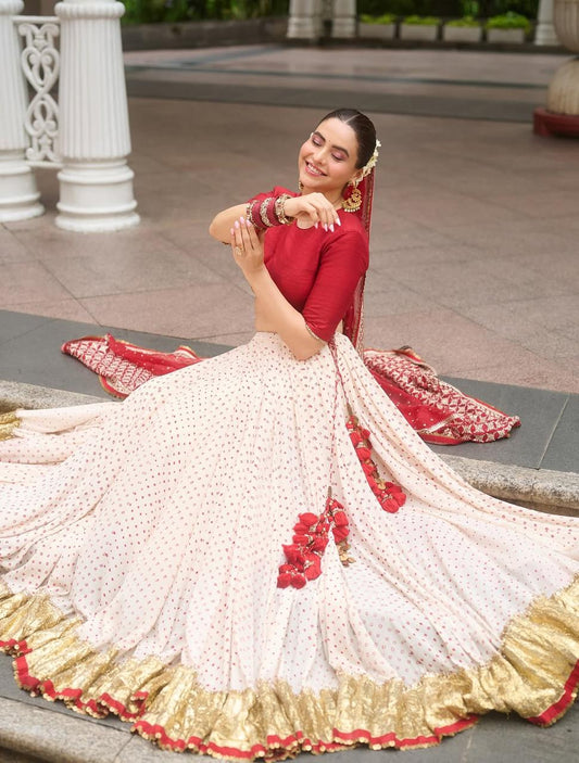 Aamna Sharif Lehenga Set