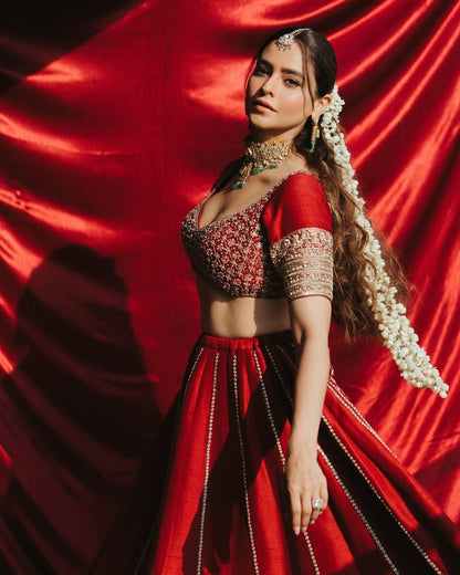 Aamna Sharif Lehenga Set