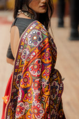 Black Kutchi Lehenga Set - Anjanase