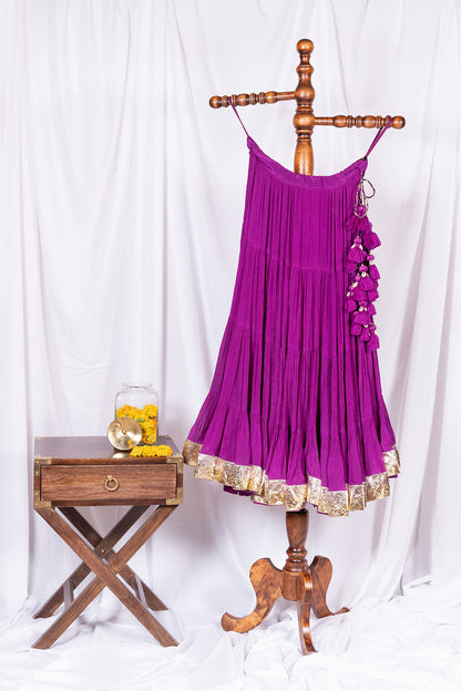 Jamli Flared Skirt - Anjanase