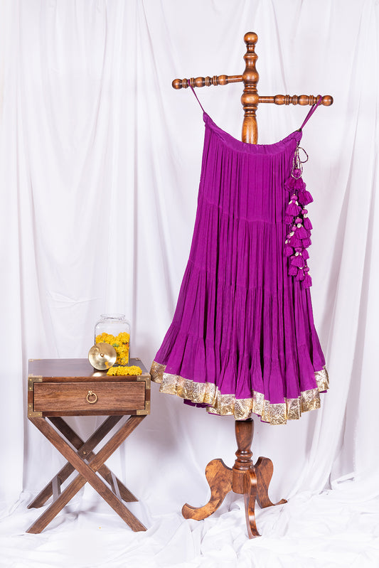 Jamli Flared Skirt - Anjanase